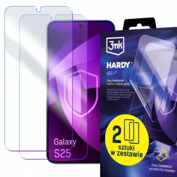 3mk Hardy ARC+ 4-Schichten Displayschutzfolie für Samsung Galaxy S25