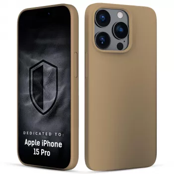 3mk Hardy Mellow MagCase für Apple iPhone 15 Pro, Gold