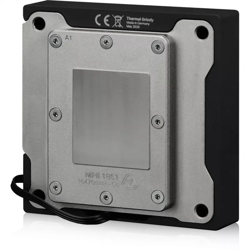 Thermal Grizzly DeltaMate MPII 1851 CPU-Wasserkühler, AM5, Schwarz/Silber