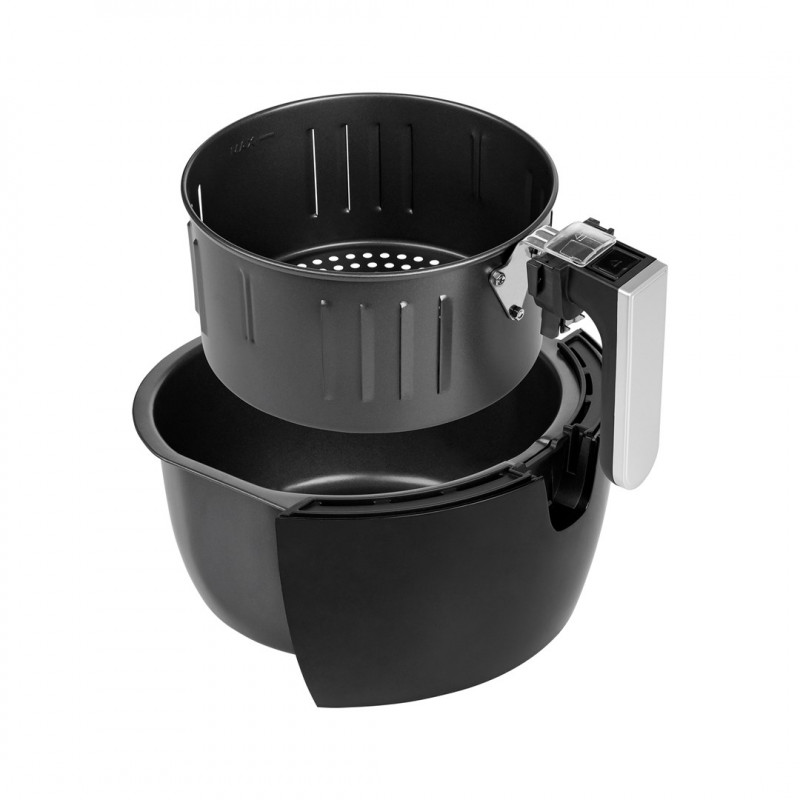 Teesa TSA8046 Heißluftfritteuse, 3,2 l, 1400 W, Schwarz