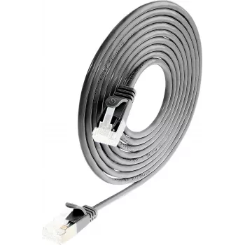 Wirewin Slim Cat6a U/FTP Patchkabel RJ45, 5 m, Schwarz