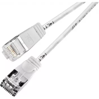 Wirewin Slim Cat6 U/FTP Patchkabel RJ45, 7,5 m, Weiß