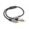 celexon Professional 2x Cinch auf Stereo-Klinke M/F Audioadapter