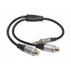 celexon Professional Stereo-Klinke auf 2x Cinch M/F Audioadapter