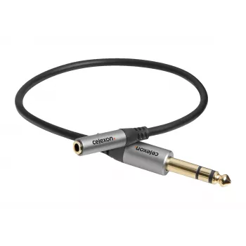 celexon Professional Stereo-Klinke M/F Audioadapter