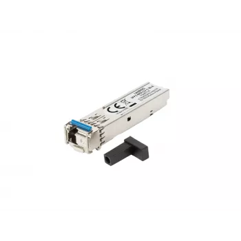 Lanberg SFP-BiDi-Modul, bis zu 20 km, 1 Gb/s, 1310/1550 nm, LC/UPC, Typ A (SFP1-BIDI-LU-1-20-A)