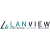 Lanview RDGL42U88BL abschließbare Glasfronttür für Rack-Schrank