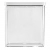 ZWILLING 1026082 rechteckige Aufbewahrungsbehälter für Lebensmittel, 5,4 l, transparent/weiß, 5 Stk.