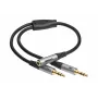 celexon Professional 2x Stereo-Klinken-Audioadapter, M/F