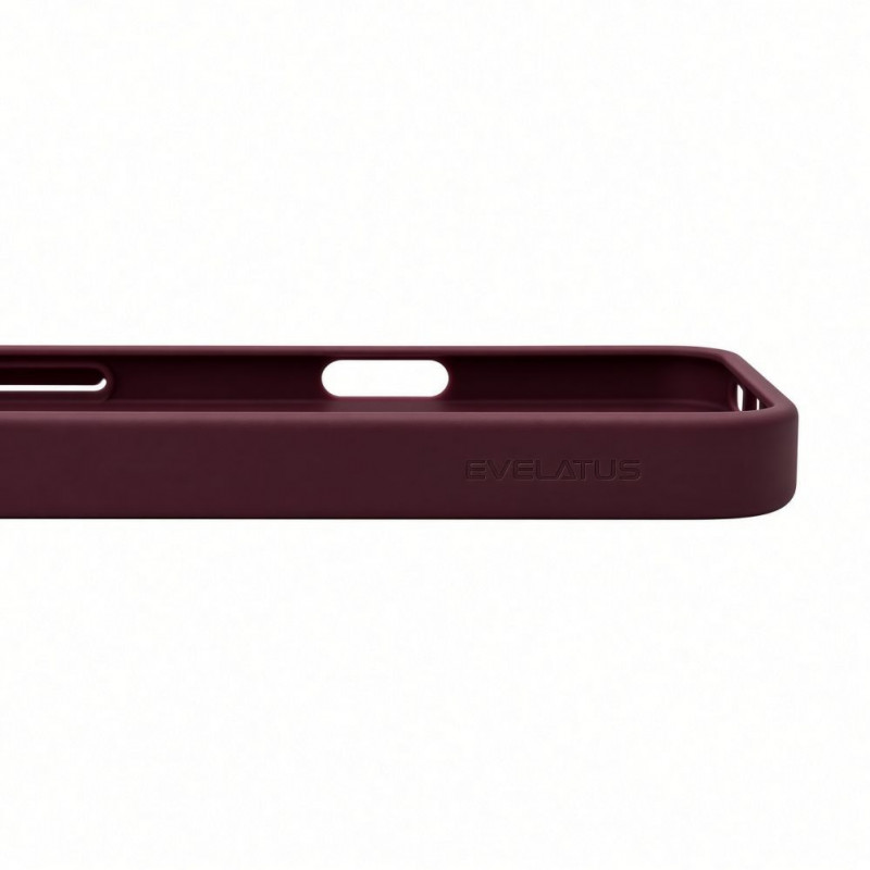 Evelatus Silver-Shield Skin Feel 2-in-1 MagSafe Hülle für Apple iPhone 18 Pro Max, Burgund