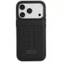 Audi Leder MagSafe Hülle für iPhone 18 Pro / 17 Pro, Schwarz