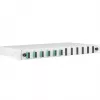 EFB Elektronik Spleißbox ausziehbar SC 50/125 µm OM3, 12 Pigtails, 6 Kupplungen