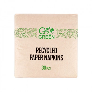 GoGreen Servietten aus Recyclingpapier