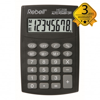 Rebell HC208 Taschenrechner