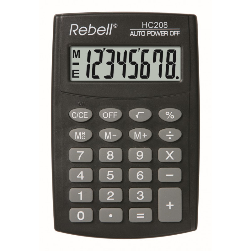 Rebell HC208 Taschenrechner