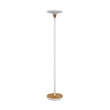 UNiLUX Stehlampe 44,6 W weiß/Bambus