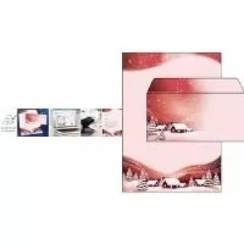 Sigel Weihnachts-Motivpapier Silent Night, A4, 90 g/m² (DP036)