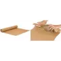 RAADHUIS Packpapier auf Rolle, 750 mm x 250 m, braunes Kraftpapier, 70 g/m², braun gestreift