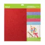 Cricut Glitzer-Karton Sampler 30 x 30 cm, 10 Blatt, Brights (P)