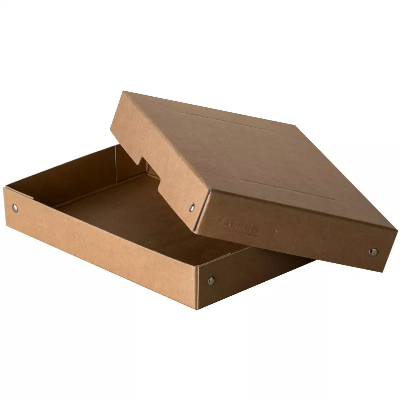 FALKEN PURE Aufbewahrungsbox 500 Blatt, 18 x 25 x 4 cm, braun