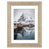 Hama Oslo Einzelbildrahmen 20 x 28 cm, Eiche, für Tisch/Wand