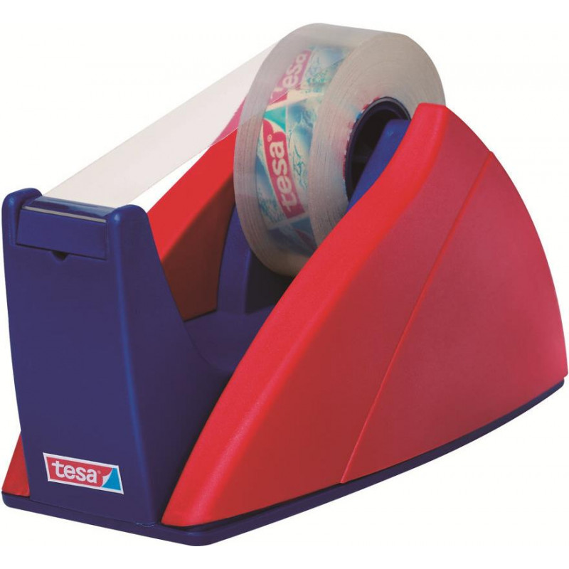 tesa Easy Cut® Tischabroller, royalblau