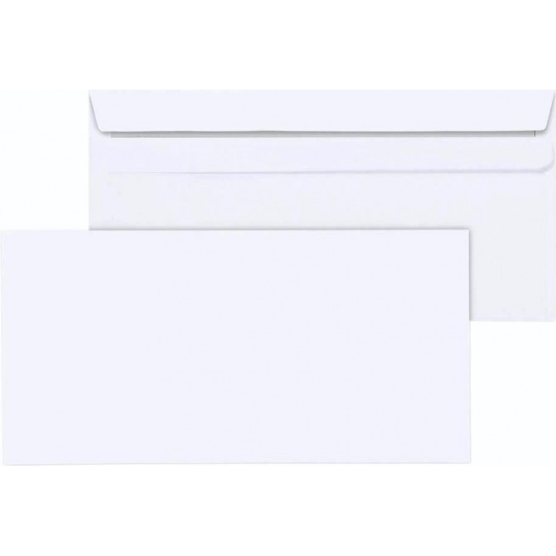MAILmedia Briefumschläge DIN lang ohne Fenster selbstklebend (30124203)