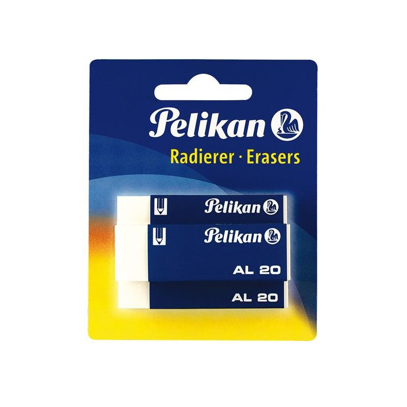 Pelikan AL20/3/B Weißer Radiergummi