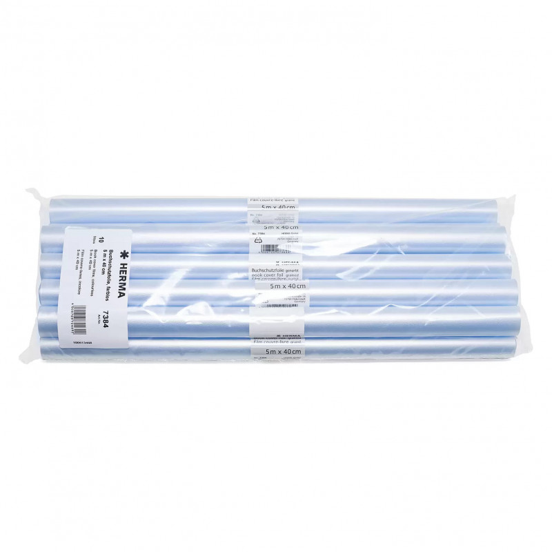 HERMA Buchschutzfolie farblos Breite 40 cm - 5m Länge