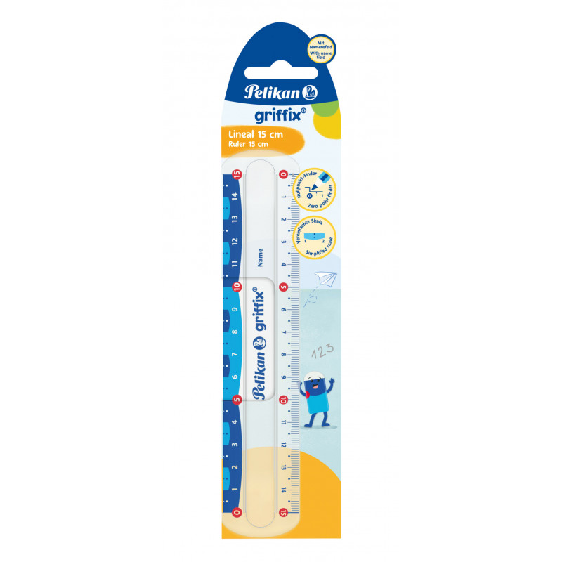 Pelikan griffix Lineal 15cm in Faltschachtel