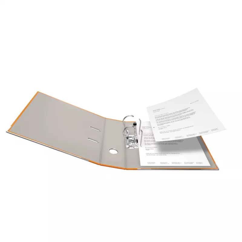 FALKEN Color Ordner, Kunststoff, 8 cm, DIN A4, orange