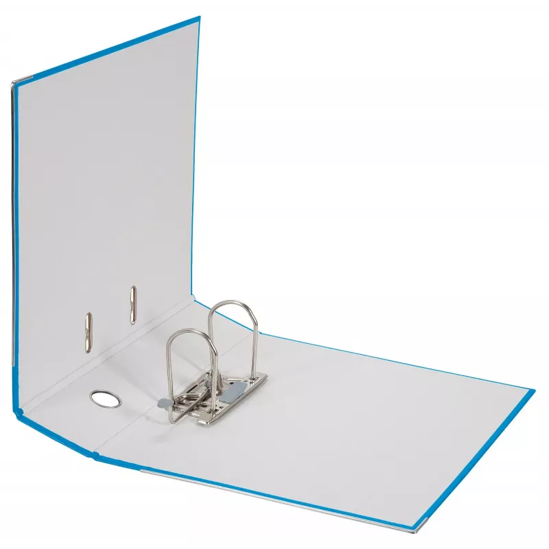 FALKEN Color Ordner DIN A4, 8 cm, Kunststoff, aqua