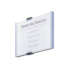 Durable INFO SIGN Türschild, 210 x 148,5 mm, metallic silber (480523)
