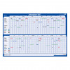Legamaster Projekte Jahresplaner, Monatslayout, 90 x 60 cm