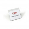 DURABLE Namensschilder transparent 9 cm x 6 cm