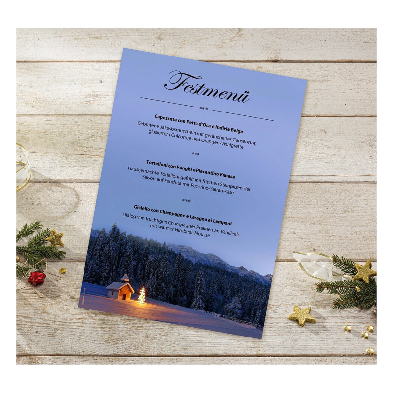 SIGEL Weihnachtsbriefpapier Weihnachtskapelle Motiv DIN A4 90 g/m² 100 Blatt