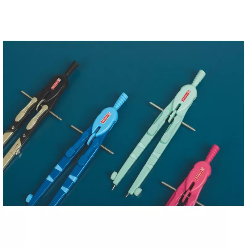BRUNNEN Schnellverstellzirkel Peak 4 Colour Code, mint, Ø 37.0 cm