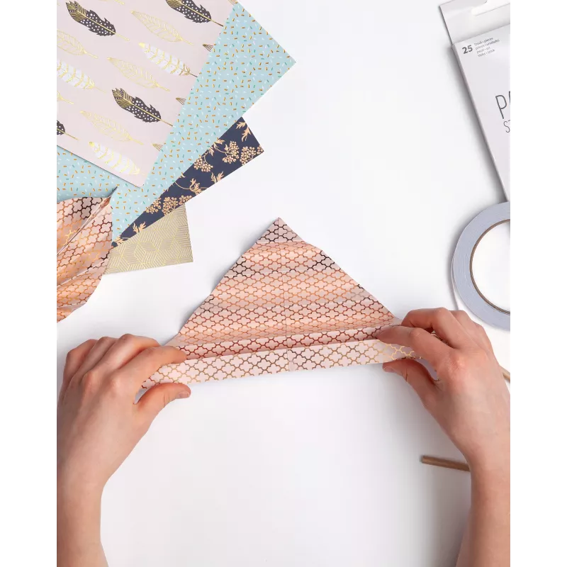 folia Motivpapierblock DIN A4, 165 g/m²
