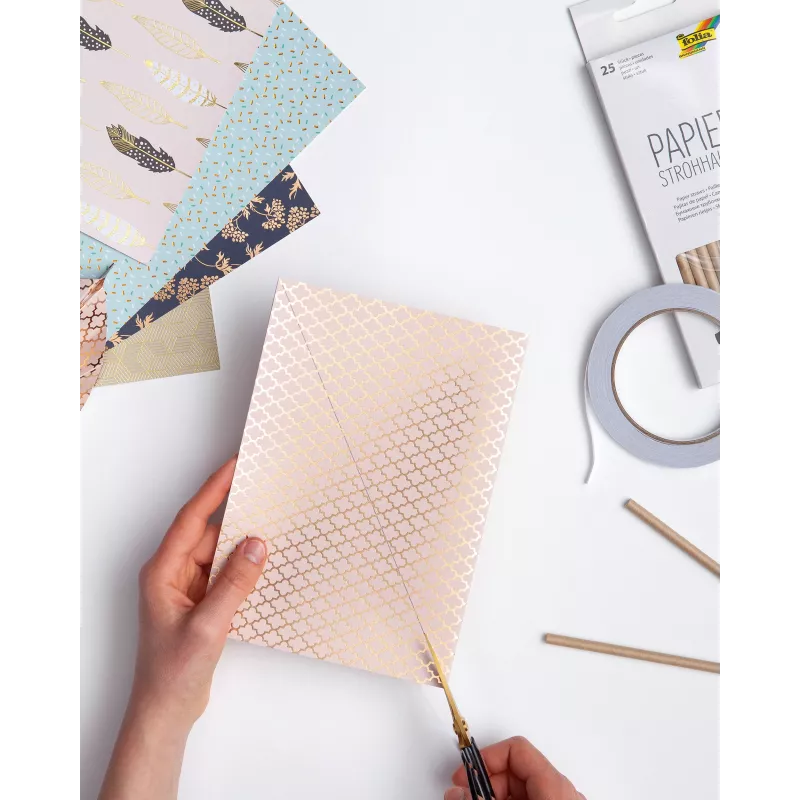 folia Motivpapierblock DIN A4, 165 g/m²