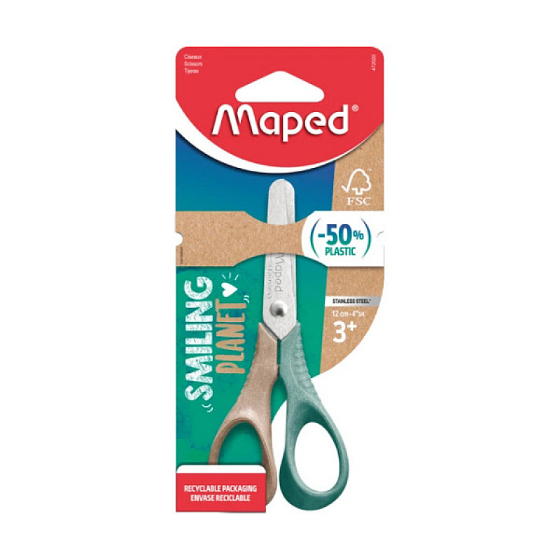 Maped Smiling Planet Vivo Schere 12 cm