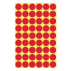 AVERY Zweckform Markierungspunkte 3141, rot, Ø 12 mm, 270 Stück