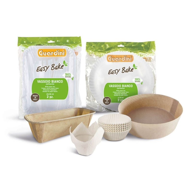 Guardini Papiertabletts weiß Set 2 Stk. Easy Bake Bio 28x38cm
