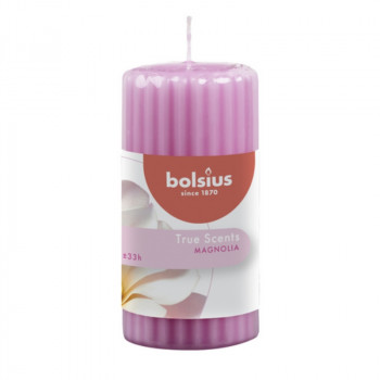 Bolsius True Scents Duftkerze Zylinder Ø58 x 120 mm, Magnolia