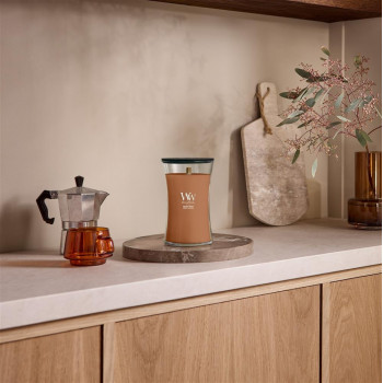 WoodWick Radiant Amber Kerze, mittel