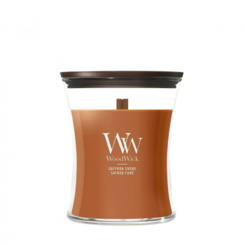 WoodWick Saffron Smoke Kerze, mittel