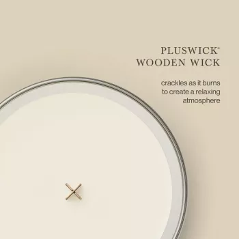 WoodWick White Teak Kerze, groß, 610 g