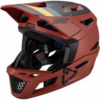 Leatt MTB Gravity 4.0 V25 Full-Face Fahrradhelm, Lava, M