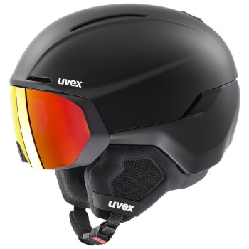 UVEX Horizon CV Skihelm, Schwarz, 55-59 cm (56/6/341/10)