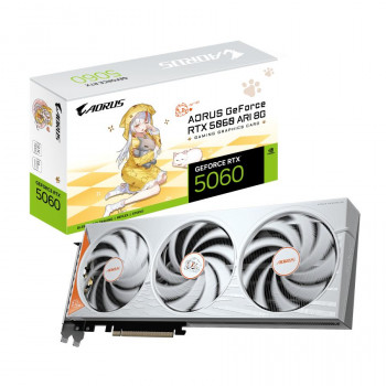 Gigabyte AORUS GeForce RTX 5060 ARI 8G Grafikkarte - 8GB GDDR7, 128 Bit, PCIe 5.0