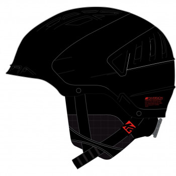 K2 Diversion Herrenhelm 51-55, Schwarz